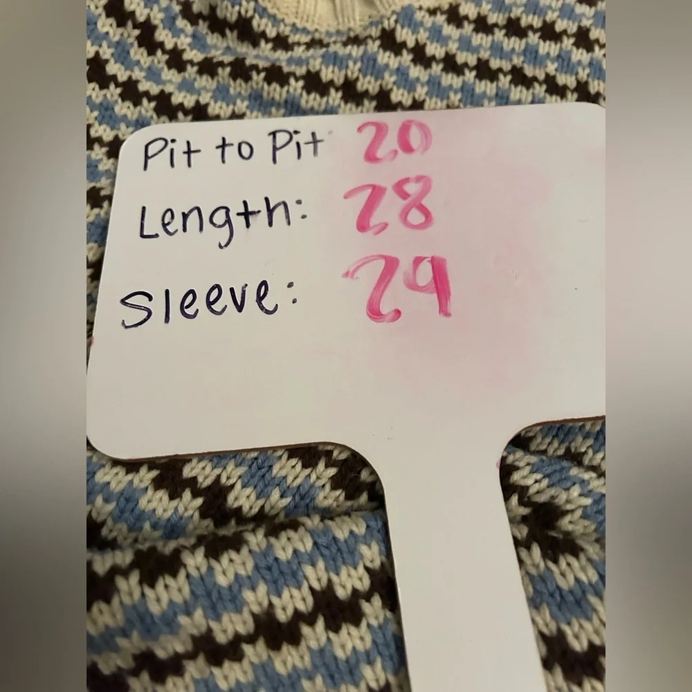 Y2K Hollister Sweater Size L Fair Isle Knit Retro Chunky Preppy Ski Lodge Jumper